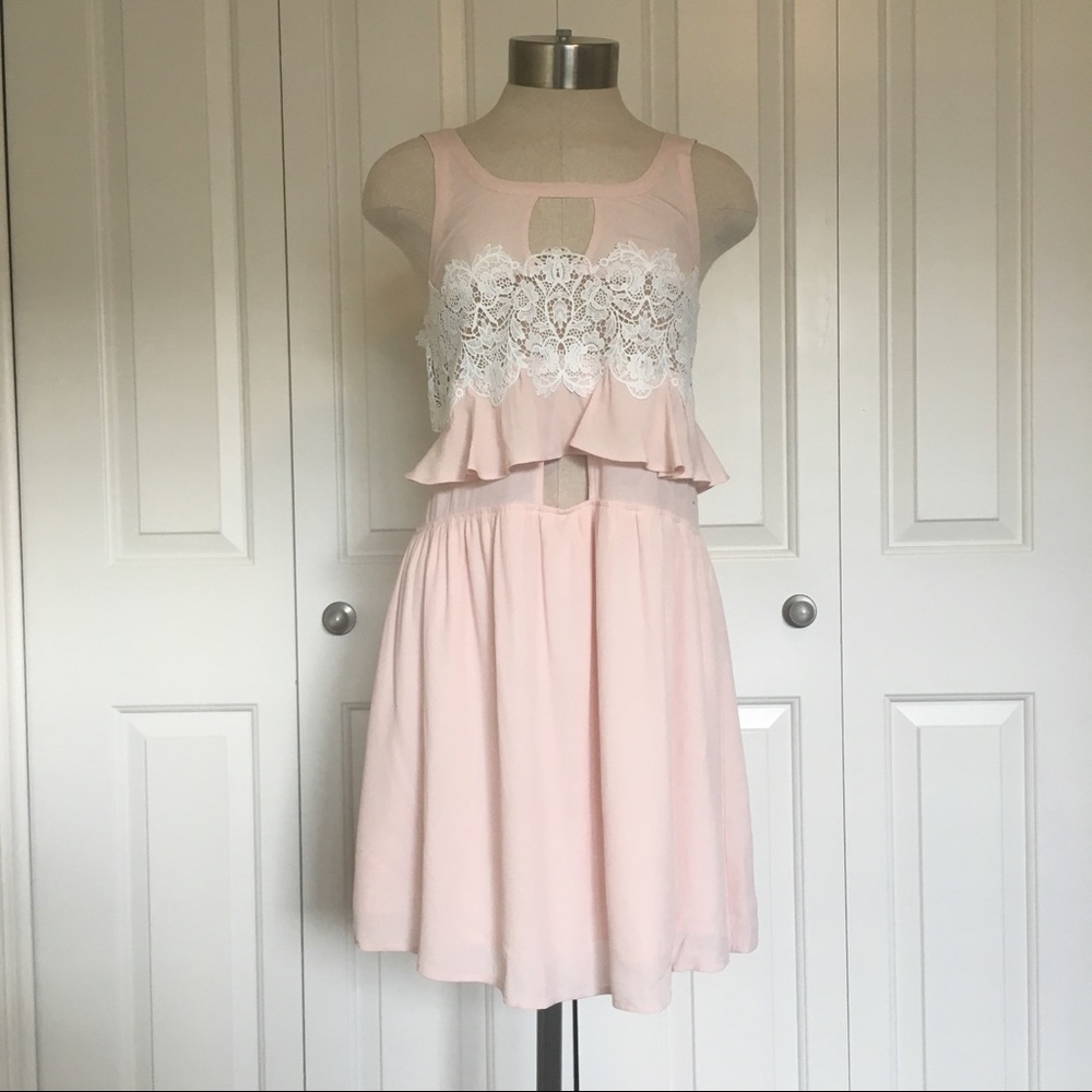 For Love & Lemons Sienna Keyhole Dress